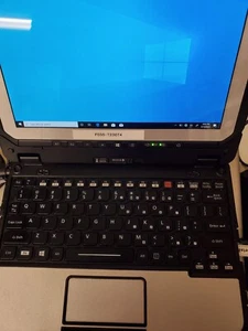 Panasonic Toughbook CF-20 10.1" 1.2 GHz i5-7Y57 8 GB RAM 256 GB SSD No OS - Picture 1 of 15