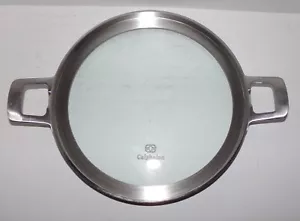 Calphalon Premier platzsparender flacher Glasdeckel 8 3/4" Außenmaß - Bild 1 von 3