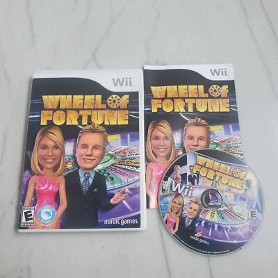 Wheel of Fortune (Nintendo Wii, Nordic Games Variant 2014) Complete w/Manual CIB - Image 1 of 2