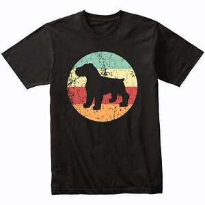 Retro Bouvier des Flandres Dog Breed Icon T-Shirt - Retro Colors
