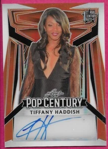 2023 Leaf Metal Pop Century TIFFANY HADDISH Orange Prismatic Autograph 5/6 - Picture 1 of 2