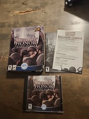 Medal of Honor: Allied Assault (PC, 2002) Complete in Box Tested Works CIB - Image 1 of 4