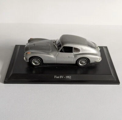 NL* MODELLINO FIAT 8V 1952 Scala 1:43 colore grigio come da foto - Immagine 1 di 2