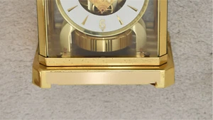 Piastra Placca Ottone Vuoto per Orologio Atmos Jaeger LeCoultre, Finitura Spazzolata - Foto 1 di 4