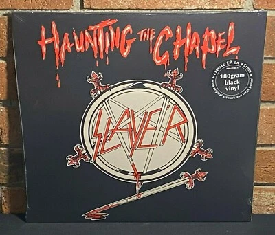 SLAYER - Haunting The Chapel, Import 180G 12" BLACK VINYL EP + Poster New+Sealed - Image 1 of 4