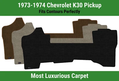 Lloyd Luxe Front Row Carpet Mat for 1973-1974 Chevrolet K30 Pickup  - Image 1 of 4