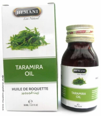 Original Hemani Taramira Oil Eruca Sativa Rucola Öl *körperöl+Haaröl Haarausfall