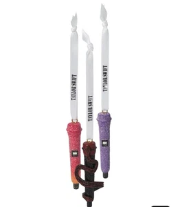 Taylor Swift Die Epochen Tour Mikrofon Urlaub Ornament 3er Set IN HAND funkelnd - Bild 1 von 4