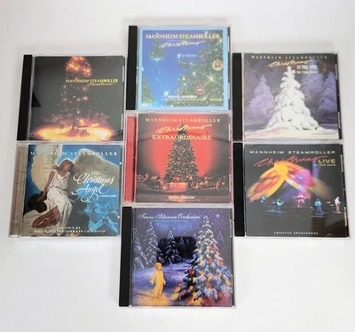 Mannheim Steamroller Trans Siberian Orchestra Christmas Music CD Lot of 7 Angel - Image 1 of 4