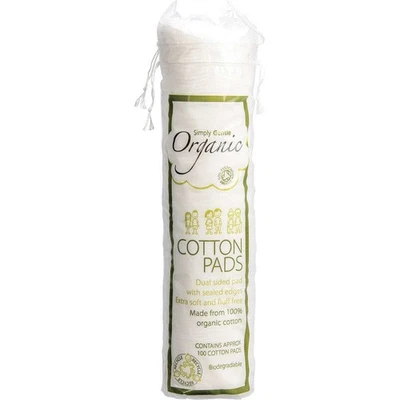 Simply Gentle Organic Cotton Pads 100 Pack - image 1 of 2