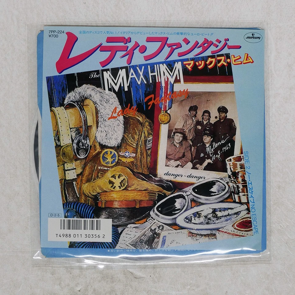 MAX-HIM LADY FANTASY MERCURY 7PP224 Japan VINYL 7 - Image 1 of 1
