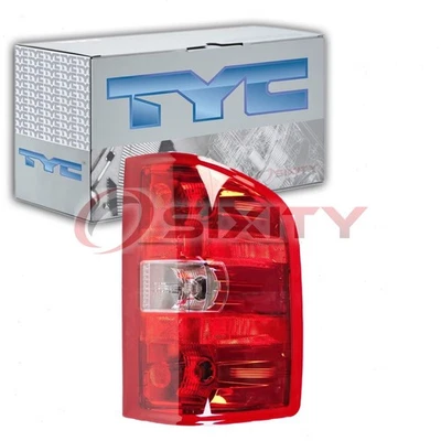 Conjunto de luz trasera derecha TYC para Chevrolet Silverado 3500 HD 2007-2014 es decir Foto 1 de 4