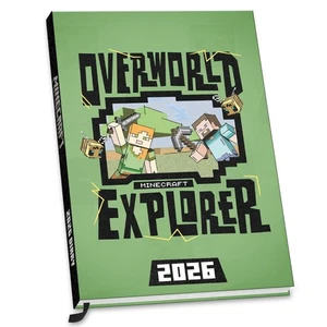 2026 Minecraft Diary, Size A5, Week to View, Official Product, FSC Accredited - Picture 1 of 5