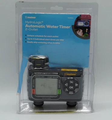 Temporizador de agua automático electrónico digital Melnor HydroLogic 2 salidas - 5116644 Foto 1 de 4