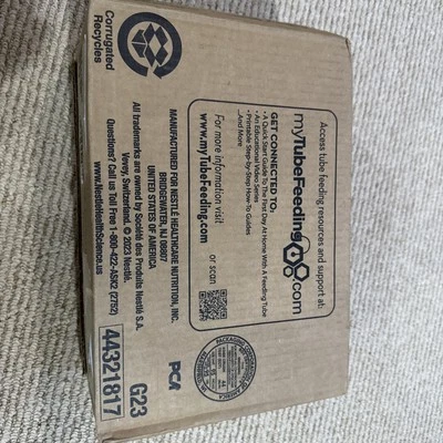 Estuche de cartón fórmula de alimentación de tubo de CA Nestlé Diabetisource 24 quilates x 250 ml 26/06/25 Foto 1 de 4