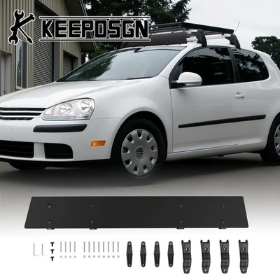 Barras transversales para portaequipajes de techo para Volkswagen Rabbit carenado de viento deflector de aire Foto 1 de 4