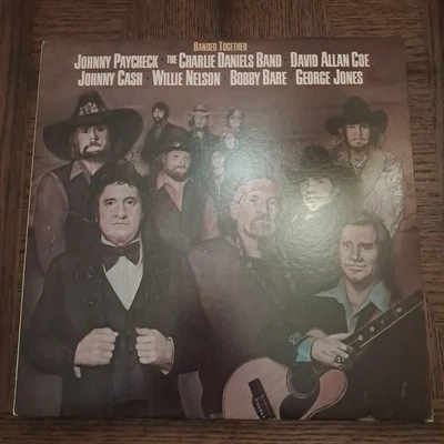 Banded Together (LP 1979 Epic WLP ) Cash Paycheck Coe Bare Nelson Daniels VG+!! - Image 1 of 4