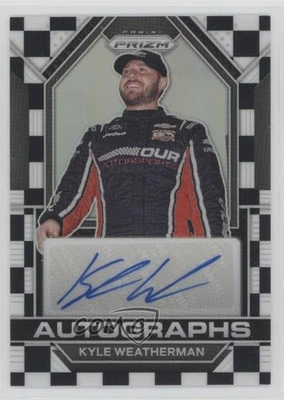 2023 Panini Prizm Auto Checkered Flag Prizm 44/50 Kyle Weatherman #A-KWT - Image 1 of 3