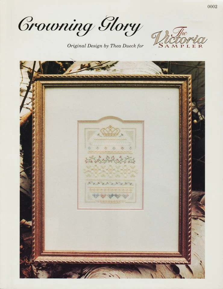 Crowning Glory by Victoria Sampler cross stitch pattern - Image 1 of 1