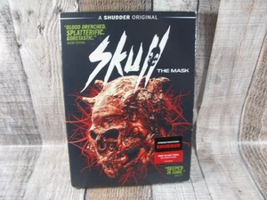 Shudder Original Blood Drenched Skull The Mask DVD New Sealed - Picture 1 of 3