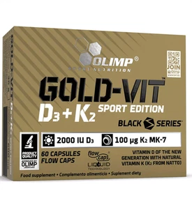 Olimp Gold-Vit D3+K2 Sport Edition 60 Caps - Picture 1 of 1