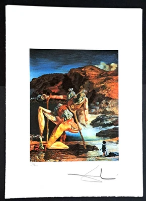 Salvador Dali Lithographie Offset 50x65 cm - Bild 1 von 2