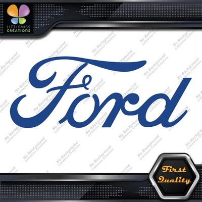 Compatible Ford Vintage Trucks Script Writing lettering Vinyl Decals Stickers - Imagem 1 de 4