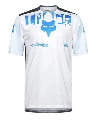 Nueva camiseta de manga corta FOX Racing para hombre Ranger Digi Image MTB $60 M blanca Foto 1 de 2