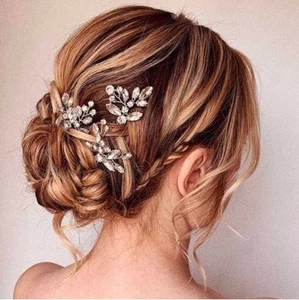 Bride Or Bridesmaid Hairpieces - 3 Sets Of 3 - Picture 1 of 3