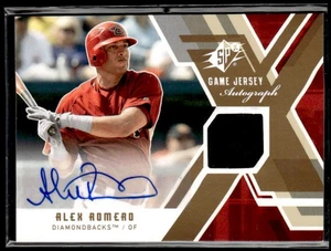 2009 SPx #GJA-AX Alex Romero Game Jersey Autographs - Picture 1 of 2