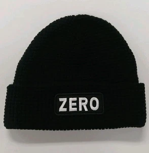Zero Skateboards Bold Patch Beanie Black - Bild 1 von 2