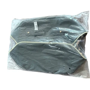 Estuche de viaje Chico's negro nuevo con etiquetas bolso con cierre de cremallera - Imagen 1 de 7