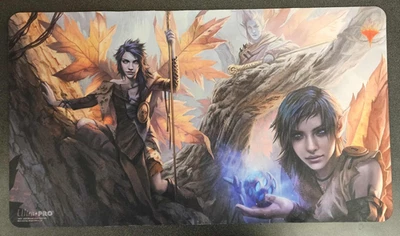 MTG Throne of Eldraine Fae of Wishes Playmat - Used - Free Shipping! - Image 1 of 4