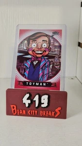 2025 Fleer Brilliants Superman Toyman Red Heat Vision Parallel Card #73 - Picture 1 of 1