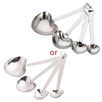 Stainless Steel Spoon Measuring Grade Non Kitchen Cooking Baking Tool - Image 1 of 4