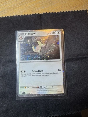 Noctowl 127/162 Sv05: Temporal Forces Reverse Holo - Image 1 of 2