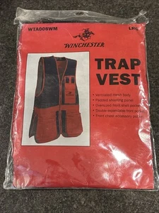 Neu Winchester Trap Weste Jagd Schießen Skeet Herren groß rot Netz kostenloser Versand🔥 - Bild 1 von 10
