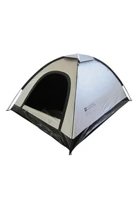 Mountain Warehouse 2 Man Tent Black Interior Water Resistant 2 Person Camping - Picture 1 of 3