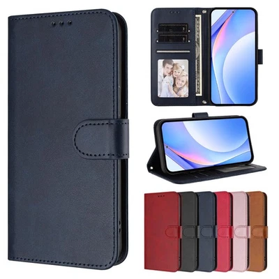 Flip Wallet Case RFID Card Slot Leather Cover For Motorola Moto G 2025/G Stylus - Image 1 of 4