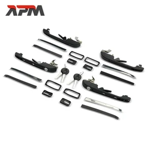 4x Türgriff Außen Vorne Hinten Links Rechts Bemalt für VW GOLF 1 I 2 II JETTA I - Bild 1 von 8