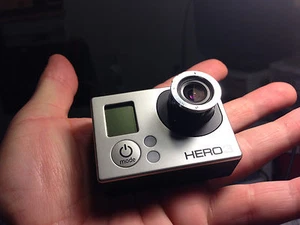 RAGECAMS 4MM MODIFIED GoPro HD Hero3 WHITE NIGHT VISION CAMERA FULL SPECTRUM IR - Afbeelding 1 van 5