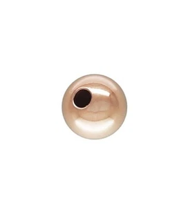 14 Karat Rotgold Gefüllt 3 mm Nahtlos Rund Glatt Perlen 30 Stck. #7101-3 - Bild 1 von 1