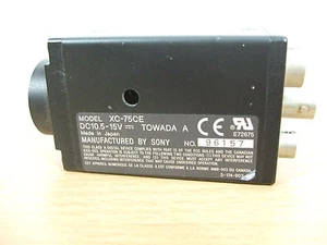 SONY XC-75CE CCD CAMERA VISION SYSTEM .TESTED - Picture 1 of 3