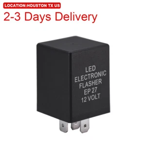 US Location 5-Pin EP27 FL27 LED Flasher Relay Fix Turn Signal Hyper Flash Issue - Picture 1 of 12