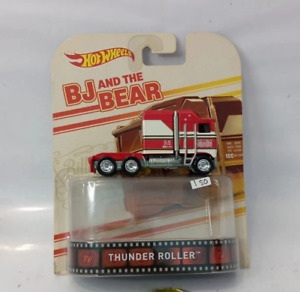 Hot Wheels Retro Entertainment BJ and the Bear Thunder Roller - Loose with Card