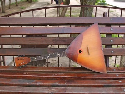 Vintage balalaika, Soviet concert balalaika, 6 strings - Image 1 of 4