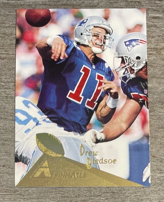 Drew Bledsoe 1994 Pinnacle Patriots #92  *E207* - Image 1 of 2