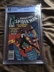 Amazing Spider-Man #252 - 1st Black Costume Newsstand edition 8.5 - Picture 1 of 2