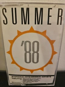SUMMER '88 Various Artists 1988 CASSETTE TAPE POP ROCK INXS BON JOVI - Picture 1 of 5