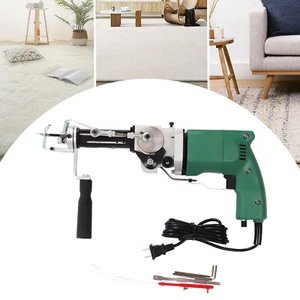 2in1 Electric Tufting Gun 240W Hand Cut Pile & Loop Pile Carpet Weav Rug Machine - Picture 1 of 16